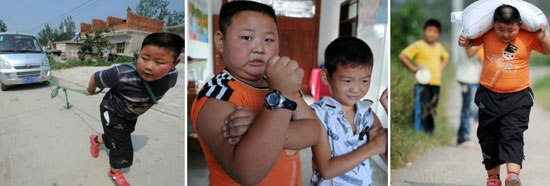 عکس: معروفترین کودکان بدن‌ساز دنیا