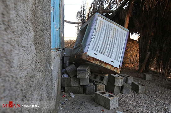 خسارات زلزله 5.1 ریشتری در فارس