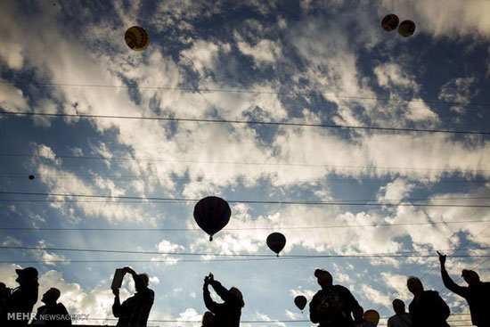 جشنواره بالون ها در آلبوکرکه آمریکا +عکس