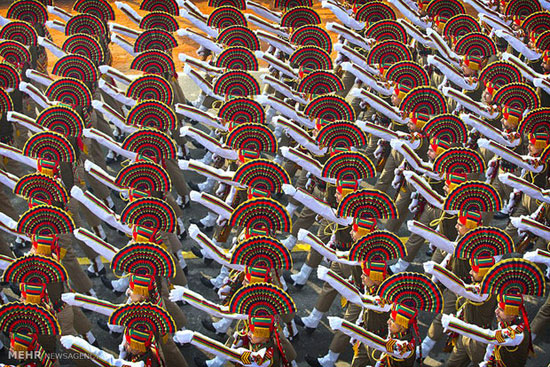 رژه ارتش هند +عکس