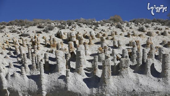 ستون های سنگی اسرارآمیز در کالیفرنیا
