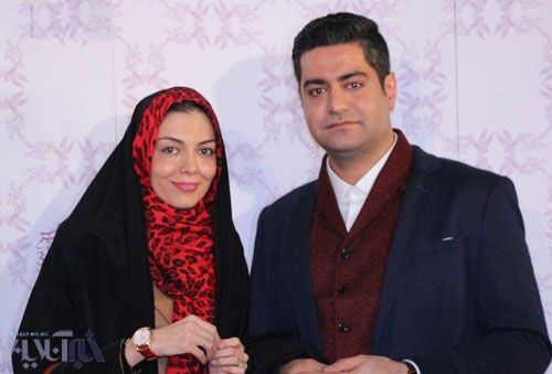 عکس: آزاده نامداری و همسرش در کاخ فجر