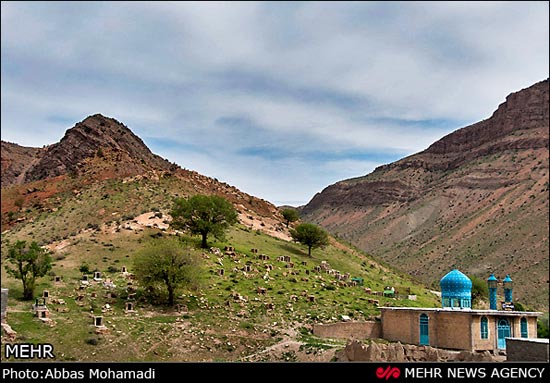 عکس: طبیعت بهاری روستای آب ملخ