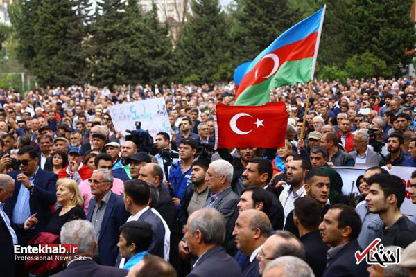 تظاهرات آزادی برای قره باغ در باکو