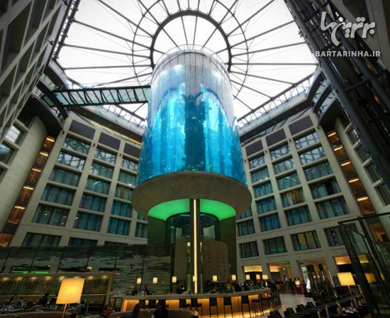 هتل رویایی با بزرگترین آکواریوم جهان! +عکس