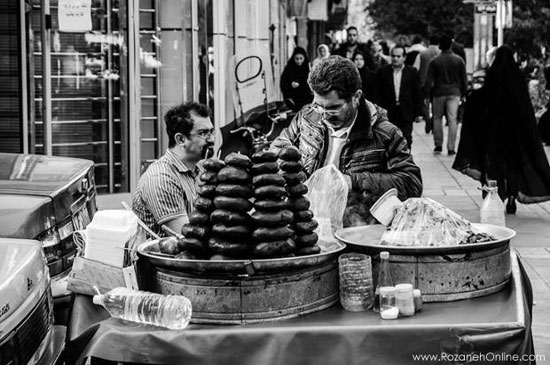 نگاه عکاس فرانسوی به خیابان‌های تهران