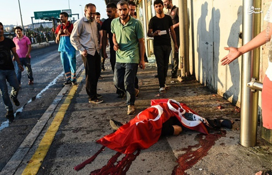 عکس: اجساد کشته‌ شدگان کودتای ترکیه