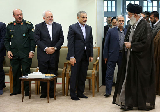 عکس: دیدار روحانی و هیات دولت با رهبری