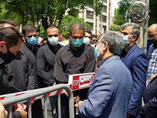 تجمع دوباره احمدی نژادی‌ها در میدان ۷۲ نارمک