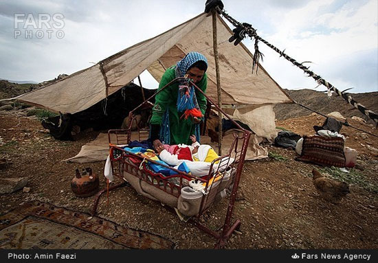 تصاویری زیبا از کوچ عشایر قشقایی