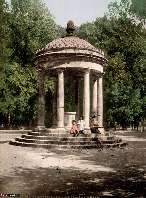 آلبوم رنگی از رم سال 1890