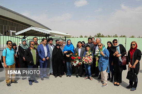 ورود نرگس کلباسی به ایران