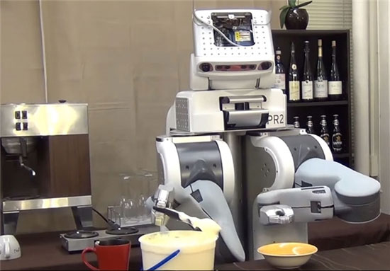 نخستین ربات آشپز در جهان +عکس