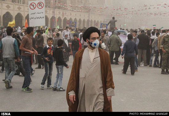 عکس: راهپیمایی خوزستانی ها در 22 بهمن