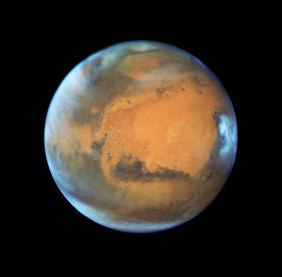 تصاویر متفاوت از سیاره مریخ در فاصله ۲ سال