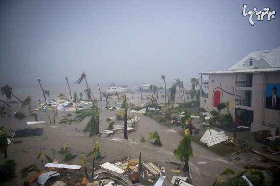 عکس‌های وحشتناک از طوفان مرگبار ایرما