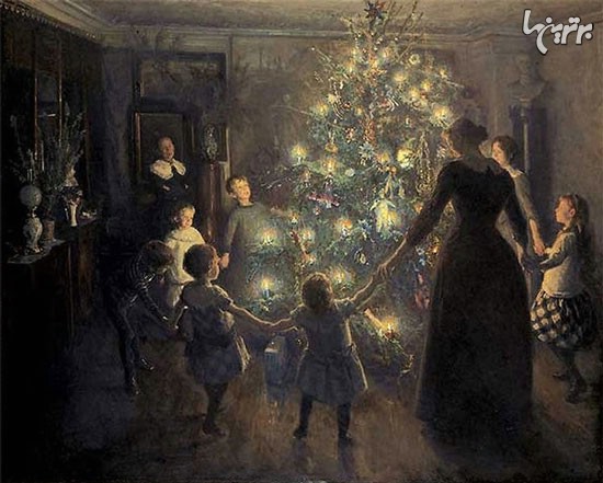 تاریخچه درخت کریسمس +عکس