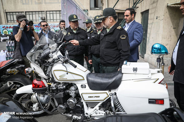 کشفیات پلیس تهران در طرح رعد ۲۴