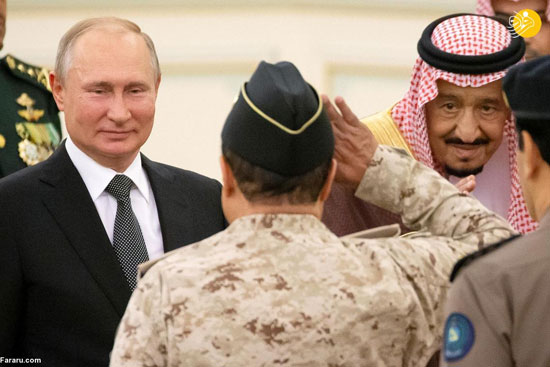 حاشیه‌هایی از سفر پوتین به عربستان