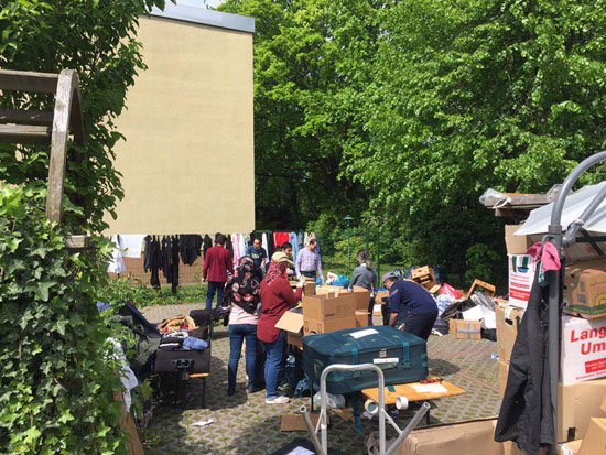کمک‌های ایرانیان مقیم آلمان به سیل‌زدگان