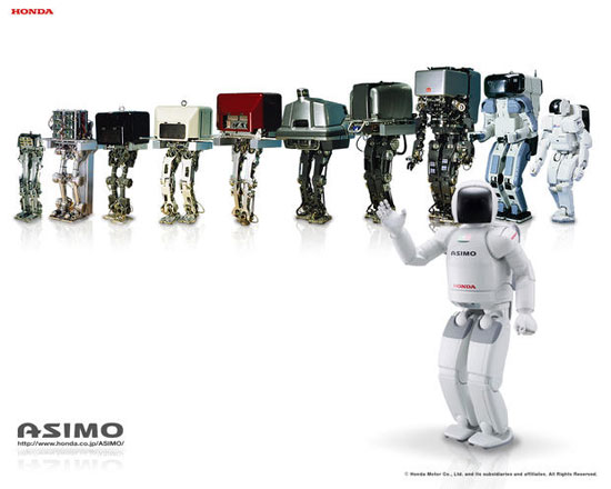 ASIMO؛ پیشرفته‌ترین روبوت انسان نما + عکس