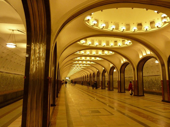 عکس: شیک ترین ایستگاه مترو جهان
