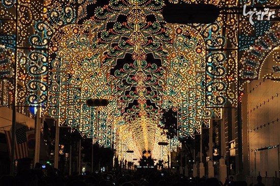 جشنواره نور و روشنایی در کوبه