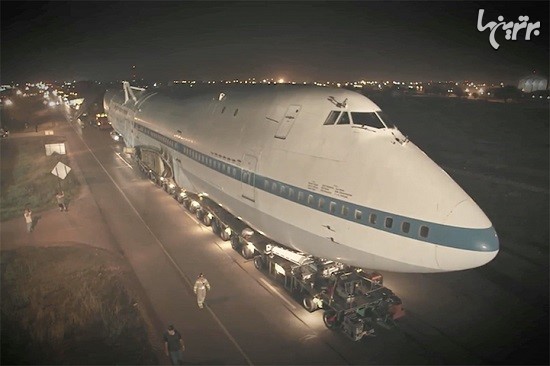 تبدیل بوئینگ 747 به بزرگترین ماشین هنر تاکنون