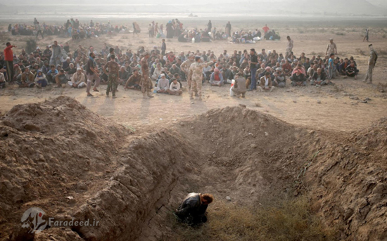 تصاویری تکان دهنده از نبرد موصل