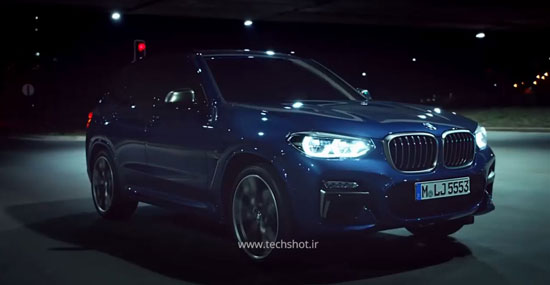 تیزر تبلیغاتی خودروی BMW X3 جدید