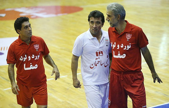 عکس: دیدار پيشکسوتان‌ پرسپوليس و تیم 98