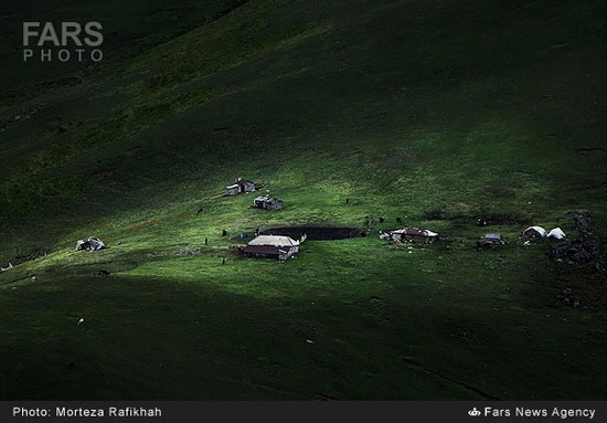 طبیعت جاده اسالم به خلخال