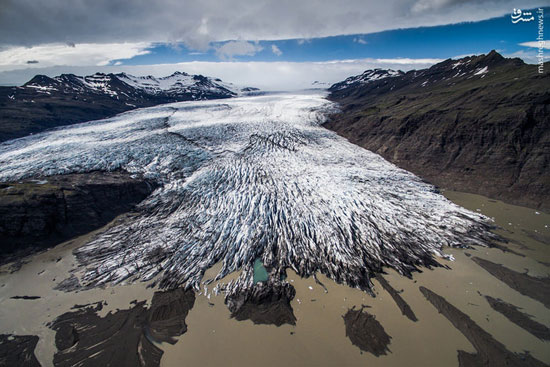 تصاویر هوایی بی نظیر از ایسلند
