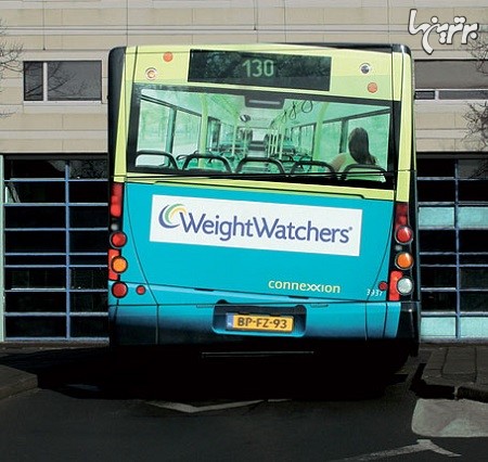 تبلیغات خلاقانه روی اتوبوس که شگفت زده تان می کند