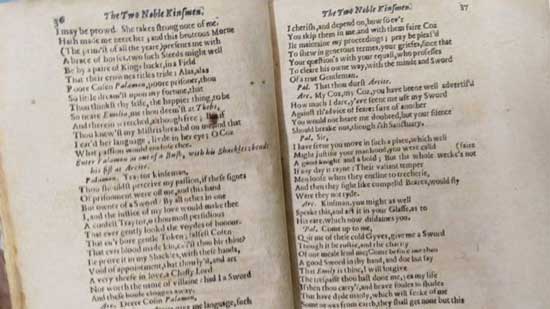 یک نسخه نادر از آخرین نمایشنامه شکسپیر پیدا شد