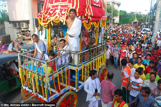 فستیوال مذهبی راتا یاترا در هند