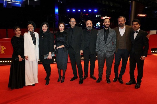 فرش قرمز فیلم محمد رسول‌اف در جشنواره برلین