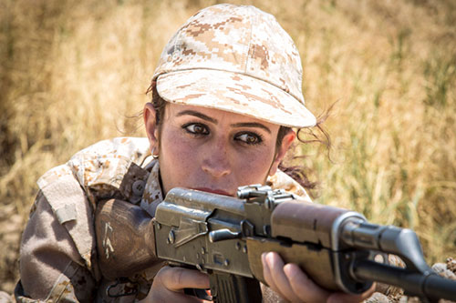چرا داعش از زنان وحشت دارد؟ +عکس