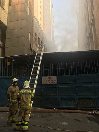 ترس تکرار فاجعه پلاسکو در ساختمان وزارت نیرو