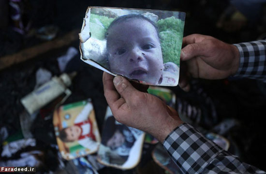 سوختن نوزاد در حمله یهودیان افراطی +عکس