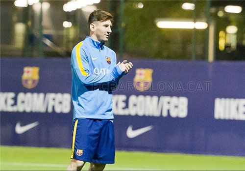 عکس: بازگشت مسی به تمرینات بارسلونا