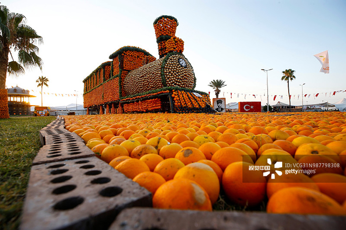 جشنواره لیمو و پرتقال در آنتالیا