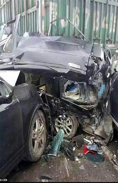 عکس: تصادف شدید در چین