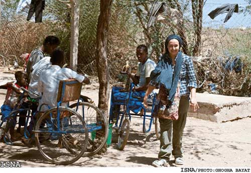 کتایون ریاحی در سومالی به روایت تصویر
