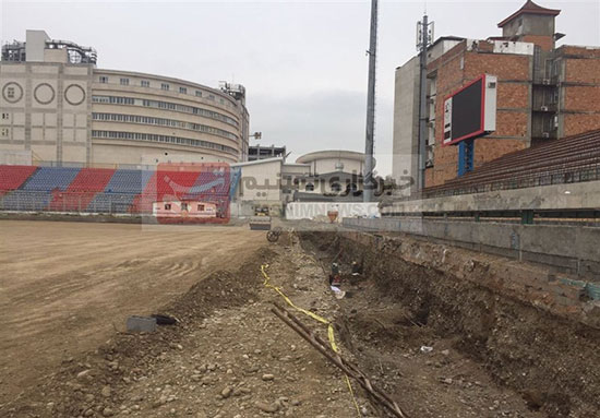 آخرین وضعیت بازسازی ورزشگاه شهید وطنی