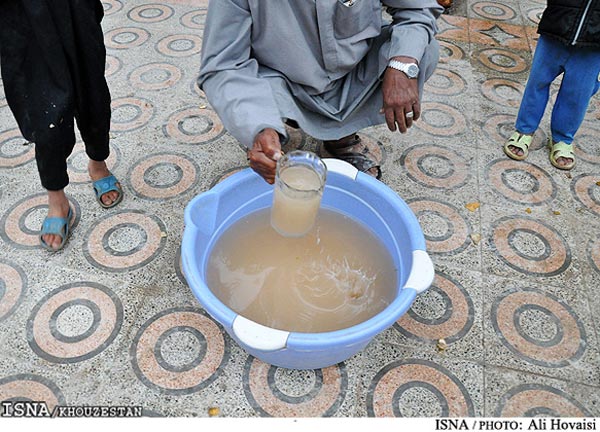 آب خوزستان، آن همه خرج نتیجه این! +عکس