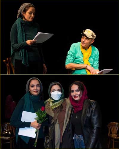نمایشنامه‌خوانیِ چهره‌ها در حمایت از رامین پرچمی
