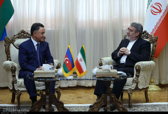 دیدار وزیر جمهوری آذربایجان و رحمانی فضلی
