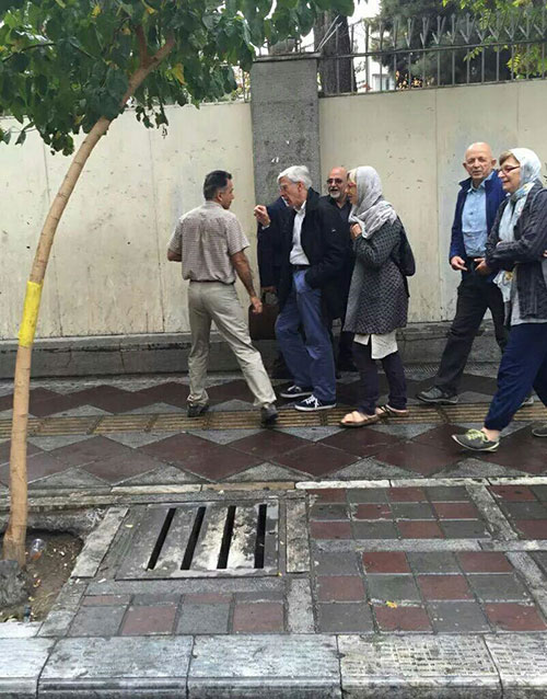 عکس: وزیر خارجه اسبق انگلیس در تهران