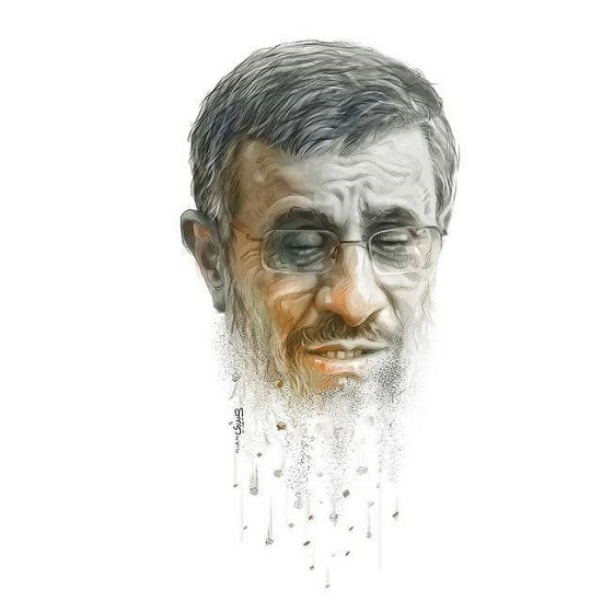 کارتون قابل تامل از اوضاع فعلی احمدی‌نژاد